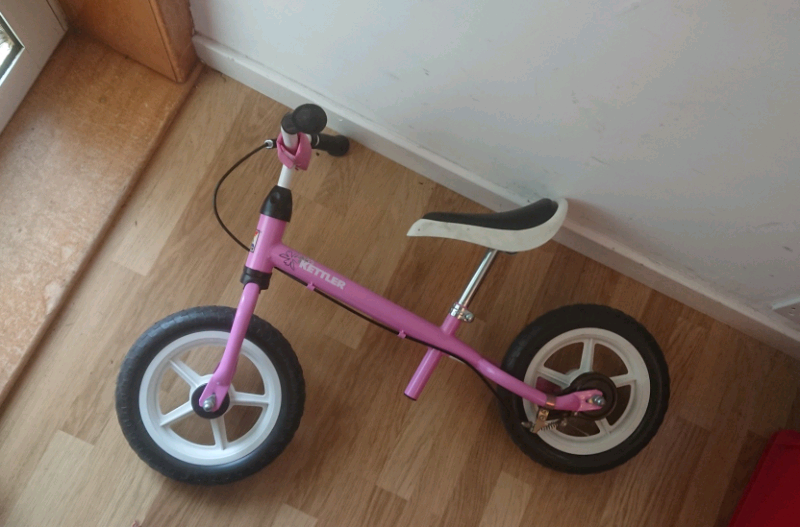 kettler balance bike pink